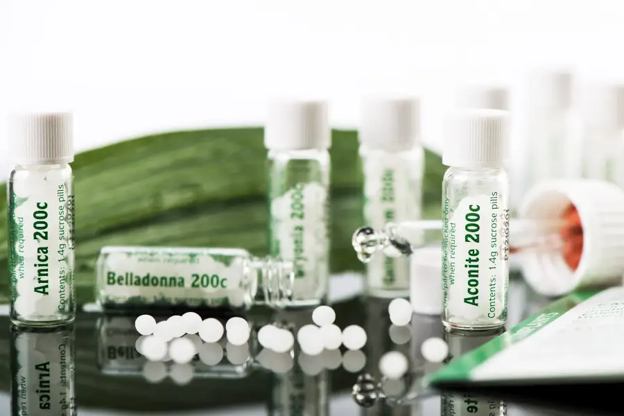 A few remedies available in a first aid kit